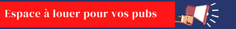 Espace à louer pour vos pubs